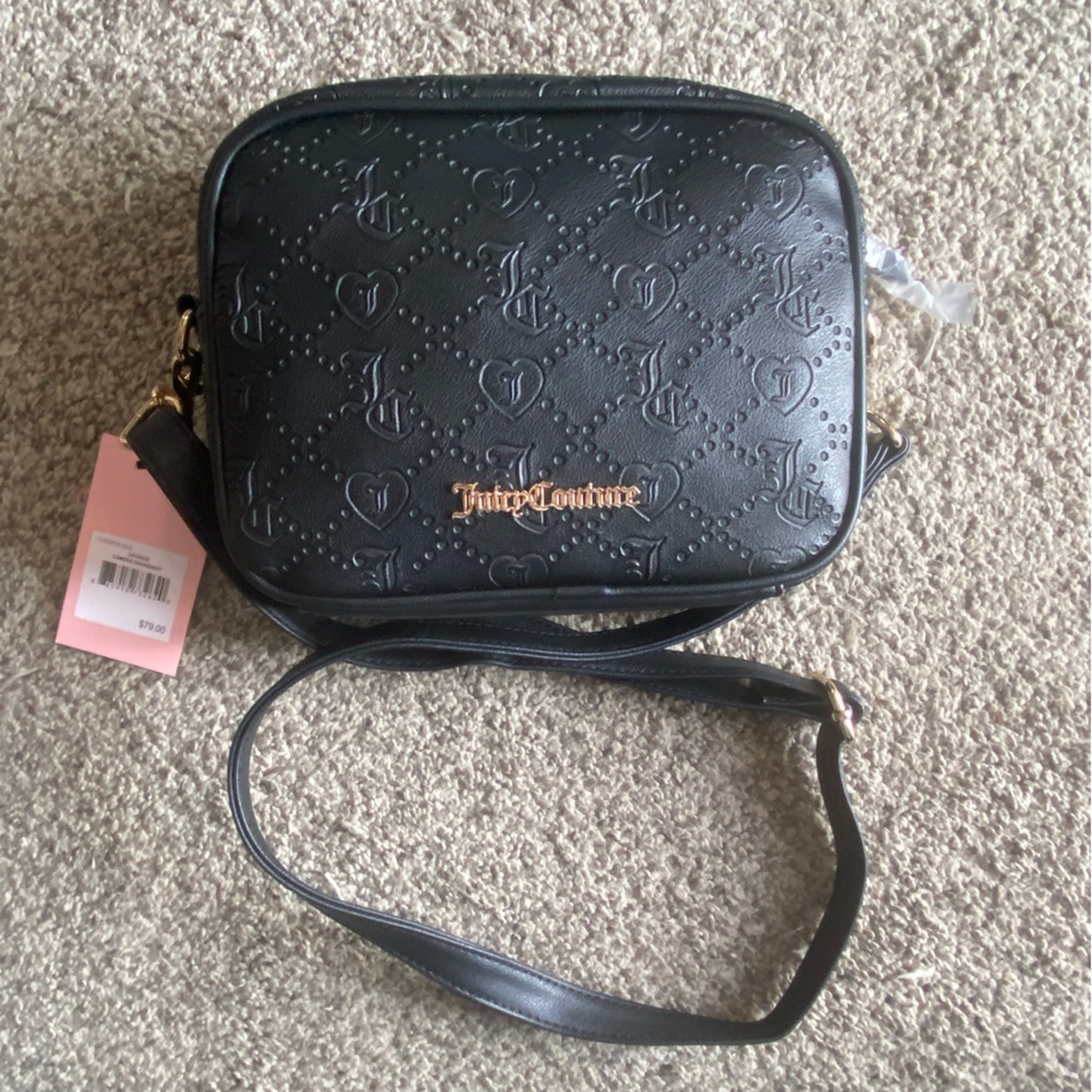Black juicy couture crossbody
